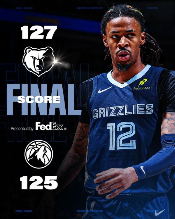 莫兰特许绝杀灰熊险胜丛林狼 热火大捷设备者